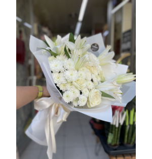 Vip beyaz mevsim  buket1-126